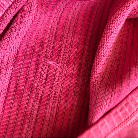 Lululemon Pink Striped Short Sleeve Top - Picture 13 of 13